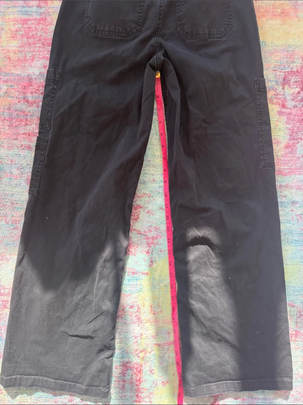 No Boundaries Black Women's Cargo Pants
